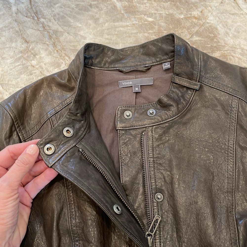 Vince leather jacket
